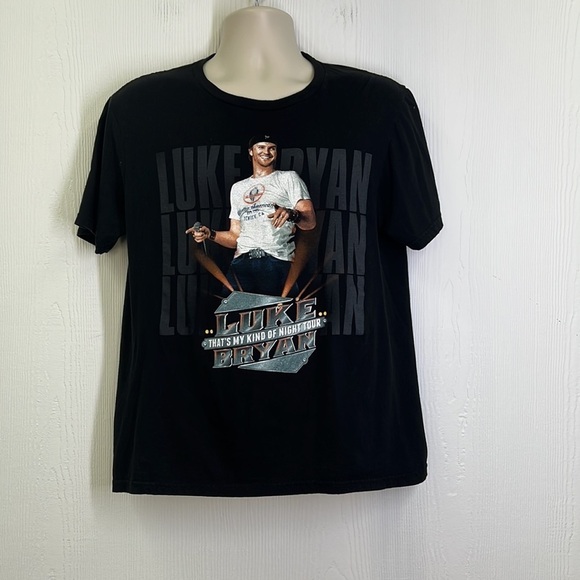Luke Bryan - That’s My Kind Of Night Tour Luke Bryan Tour Shirt Size Medium - Picture 2 of 9